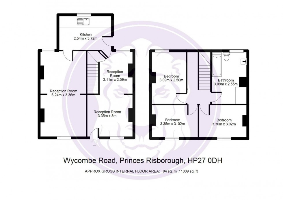 Floorplan for Wycombe Road, Princes Risborough