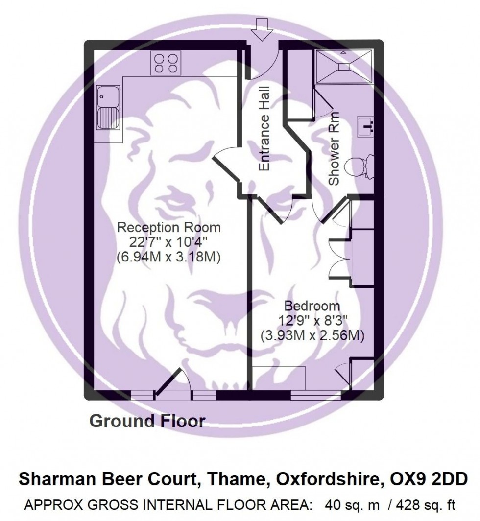 Floorplan for Sharman Beer Court, Thame