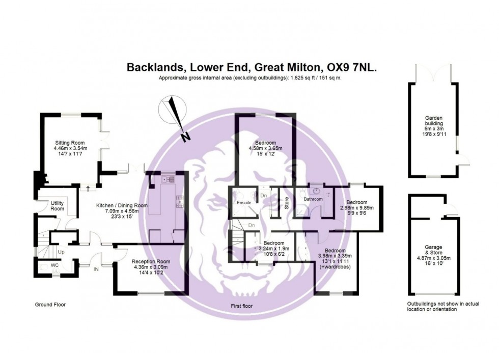 Floorplan for Great Milton
